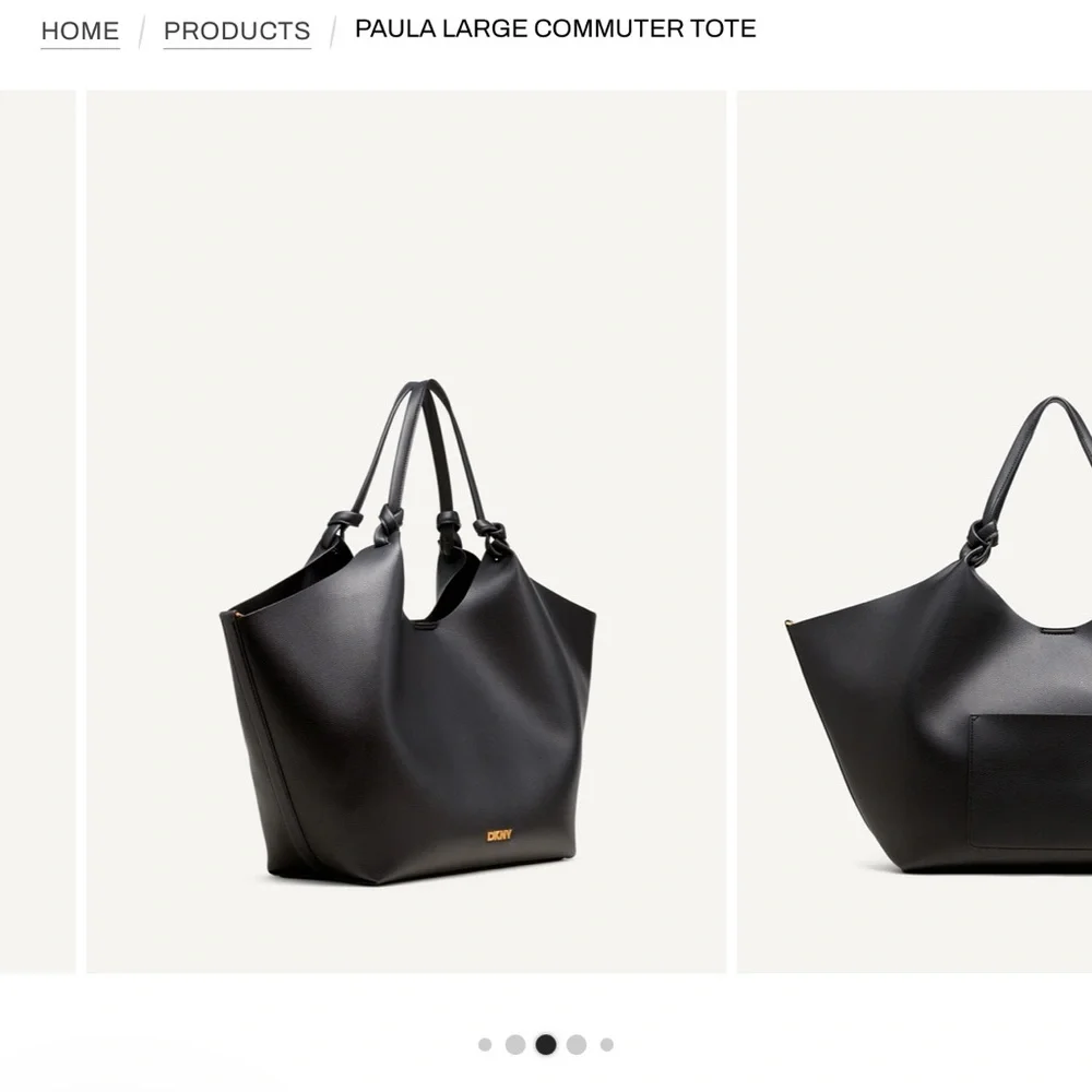 DKNY Paula large Black Tote Bag - Picture 6 of 7